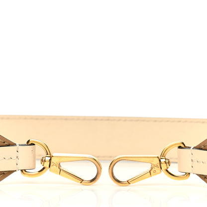 Louis Vuitton Calfskin Tuileries Besace Shoulder Strap Creme Sesame 4 of 5