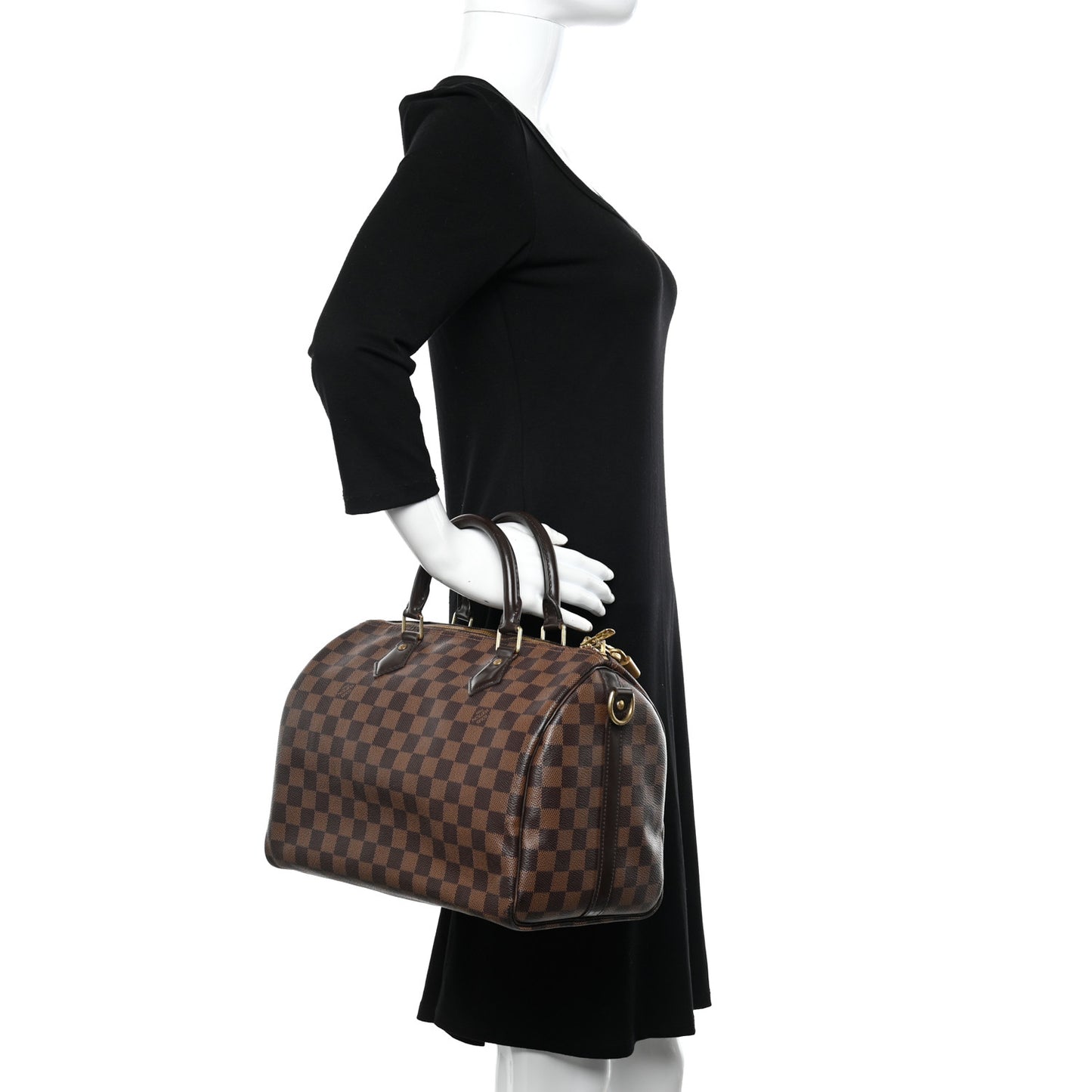 Damier Ebene Speedy Bandouliere 30