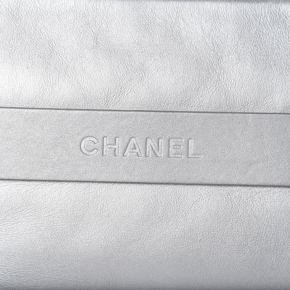 Chanel Metallic Calfskin Keyboard Pouch Silver 11 of 11