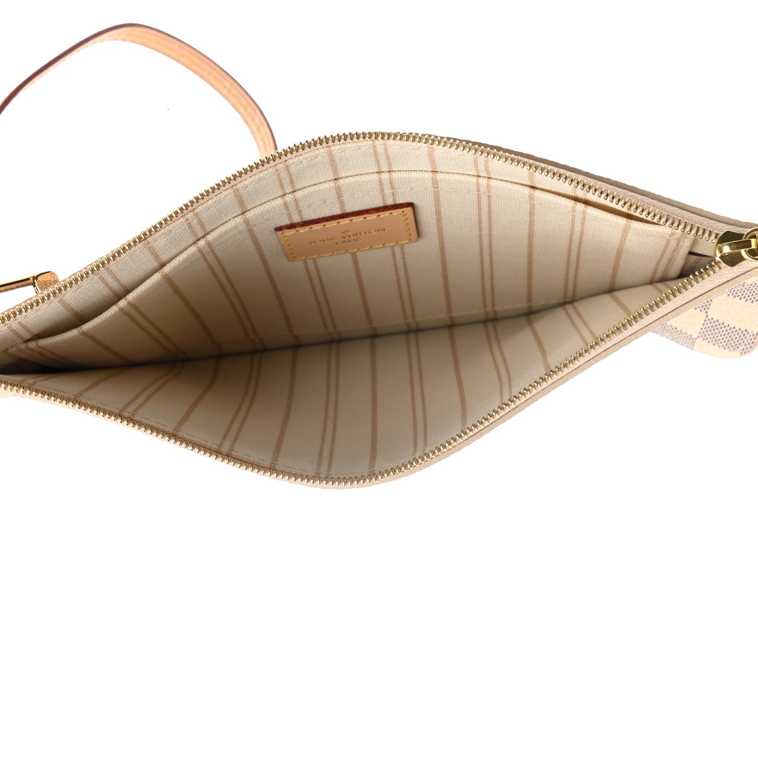 Louis Vuitton Damier Azur Neverfull MM GM Pochette 5 of 7