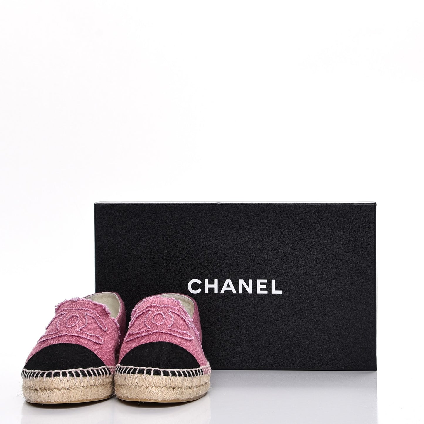 Linen CC Espadrilles 39 Pink