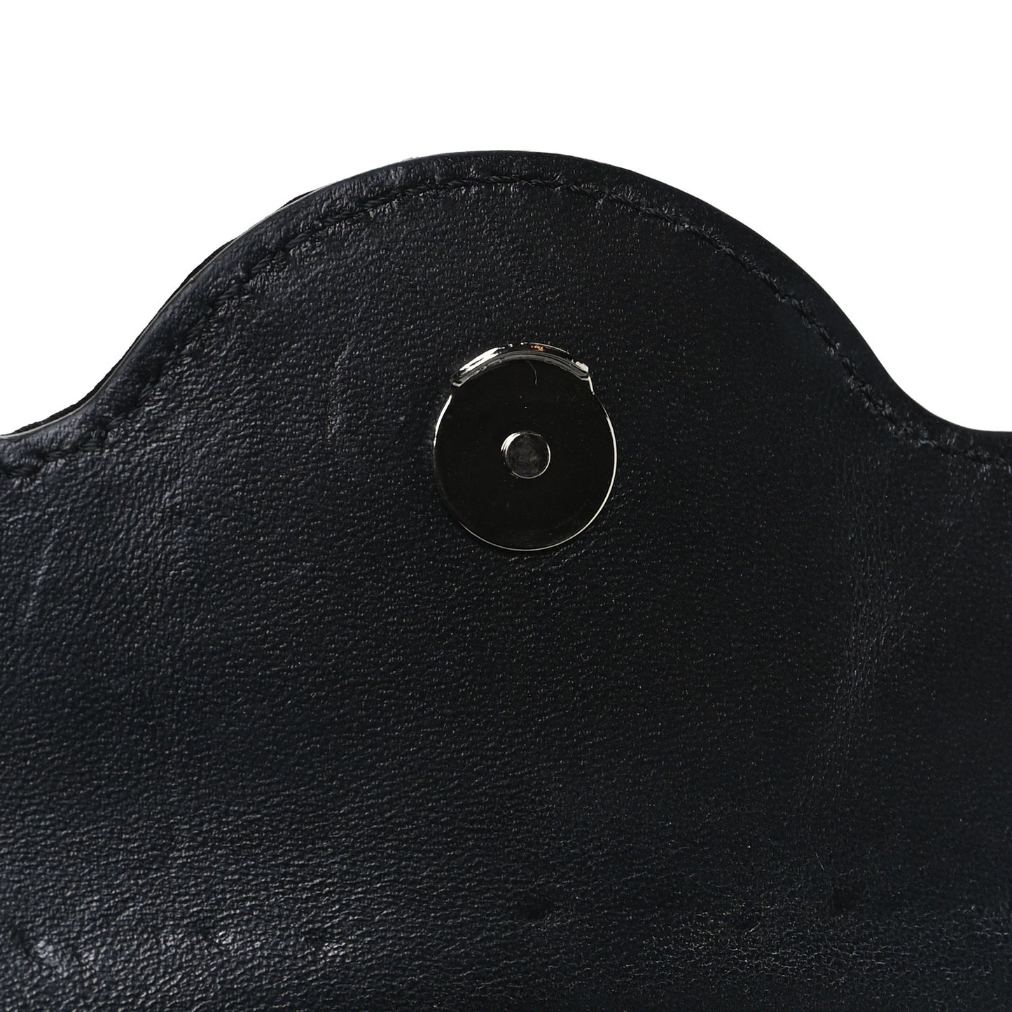 Crystal La Medusa Envelope Clutch Black