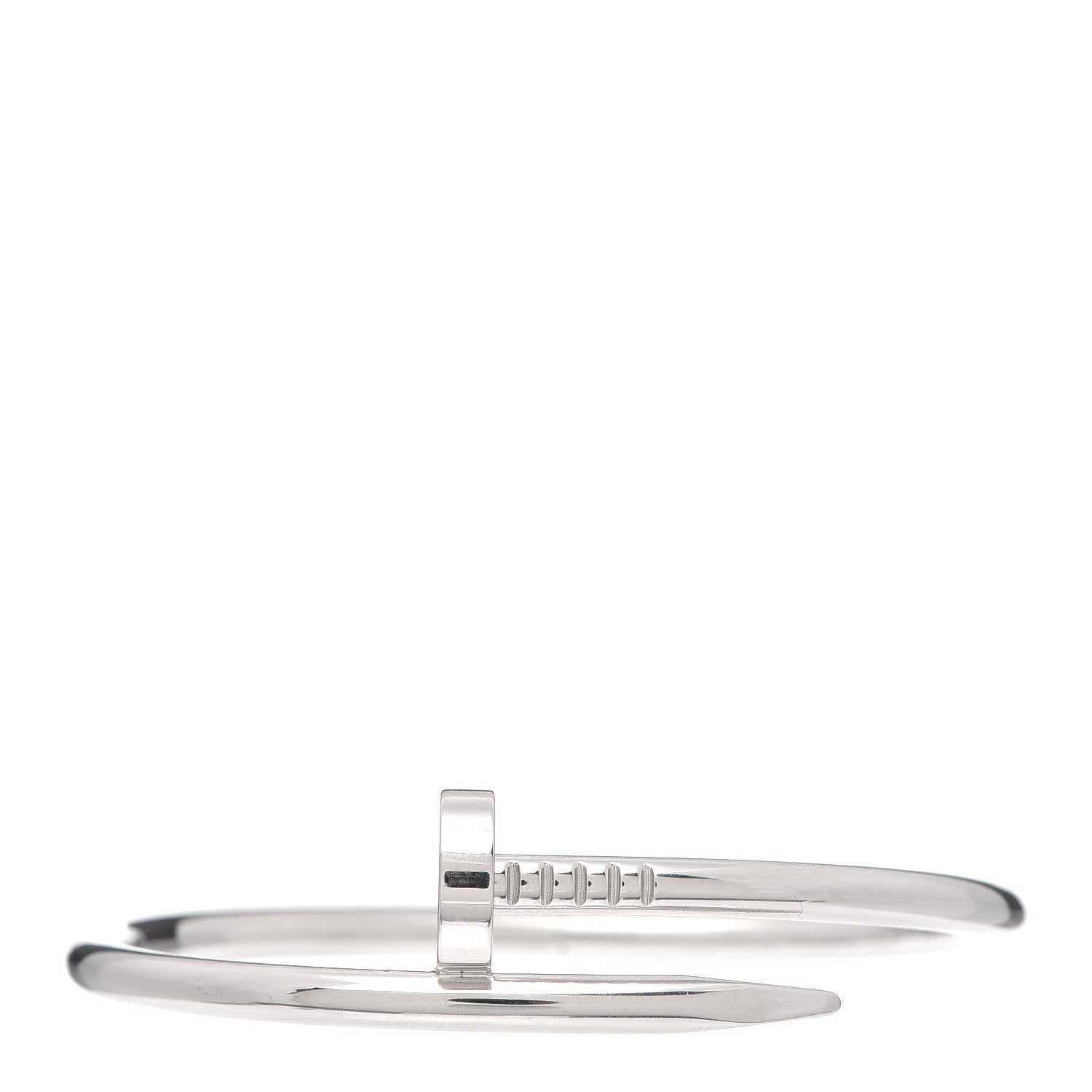 Cartier 18K White Gold Juste Un Clou Bracelet 15 1 of 7
