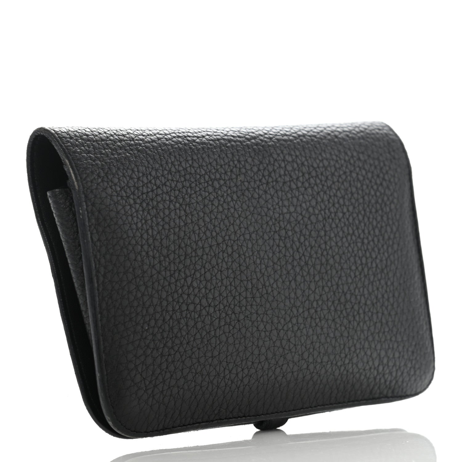 Hermes Togo Dogon Duo Wallet Black 3 of 11