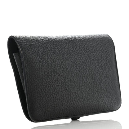 Hermes Togo Dogon Duo Wallet Black 3 of 11