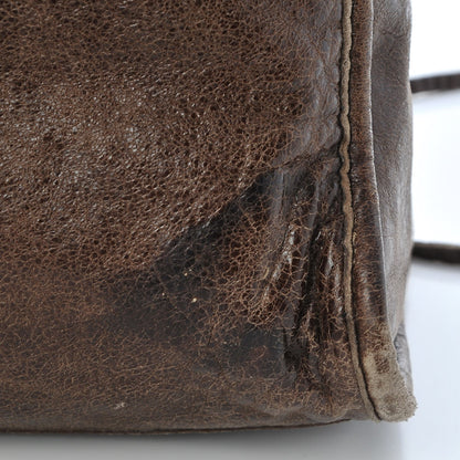 Balenciaga Chevre Classic Hardware City Olive Brown 13 of 15