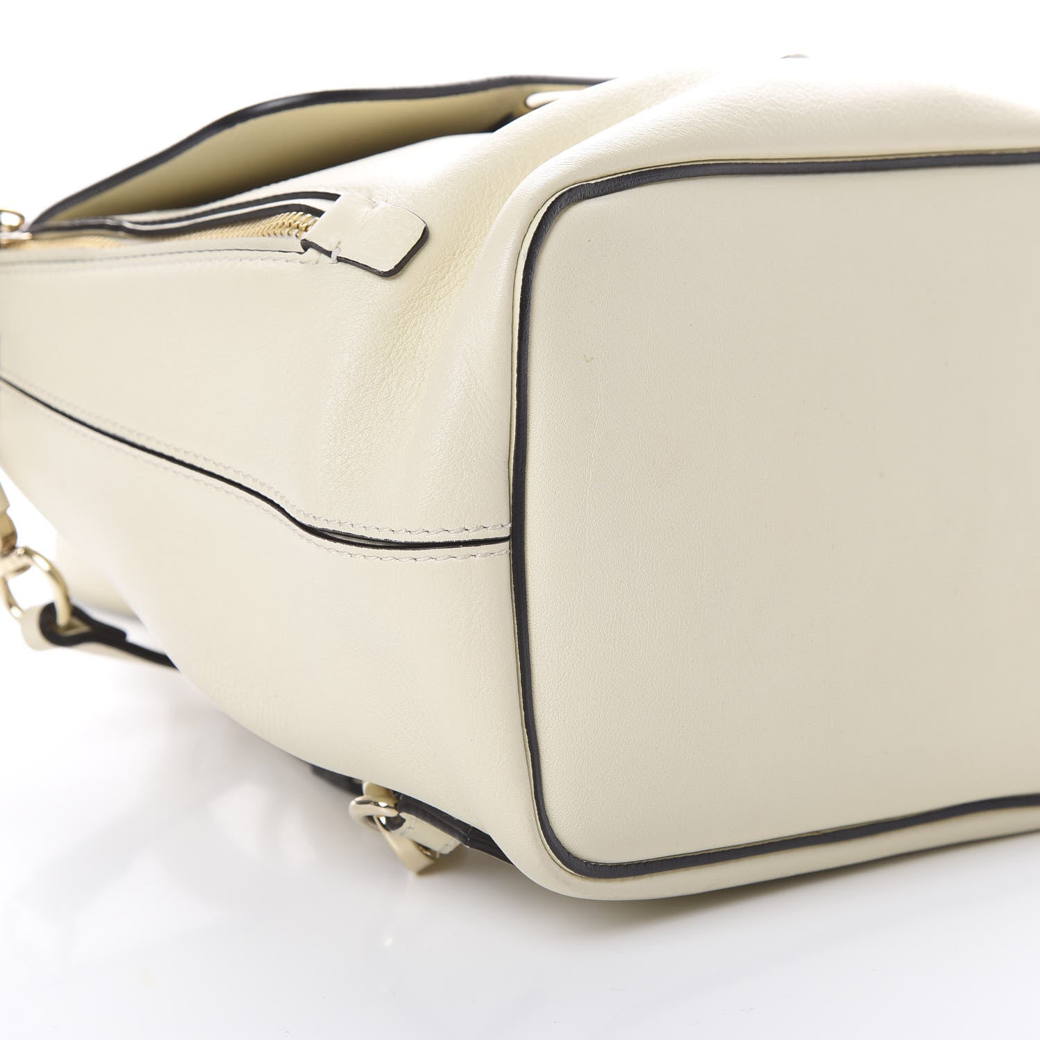 Chloe Suede Calfskin Small Faye Backpack Off White 10 of 15