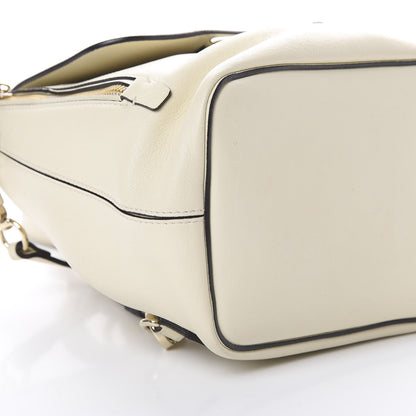 Chloe Suede Calfskin Small Faye Backpack Off White 10 of 15