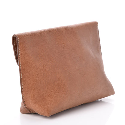 Mulberry Natural Vegetable Tanned Locked Cosmetic Pouch Oak 3 of 7