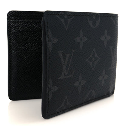 Louis Vuitton Monogram Eclipse Slender Wallet 3 of 8