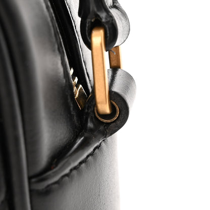 Saint Laurent Calfskin Matelasse Monogram Lou Camera Bag Black 13 of 14