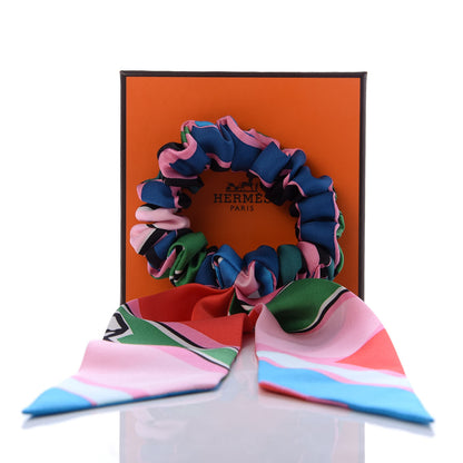 Hermes Silk Twilly Scrunchie 4 of 4