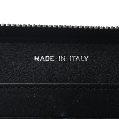 Chanel Patent Quilted Brilliant Zip Around Wallet Black 7 of 8