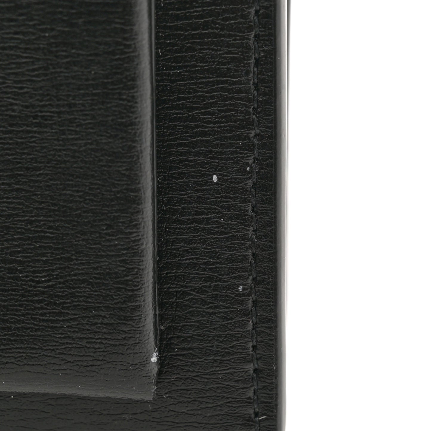 Calfskin Monogram Sunset Chain Wallet Black