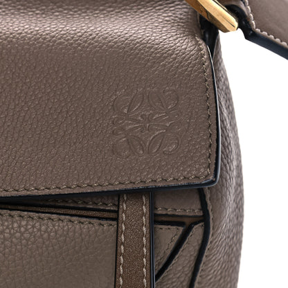 Loewe Grained Calfskin Small Puzzle Bag Sand Mink 7 of 9