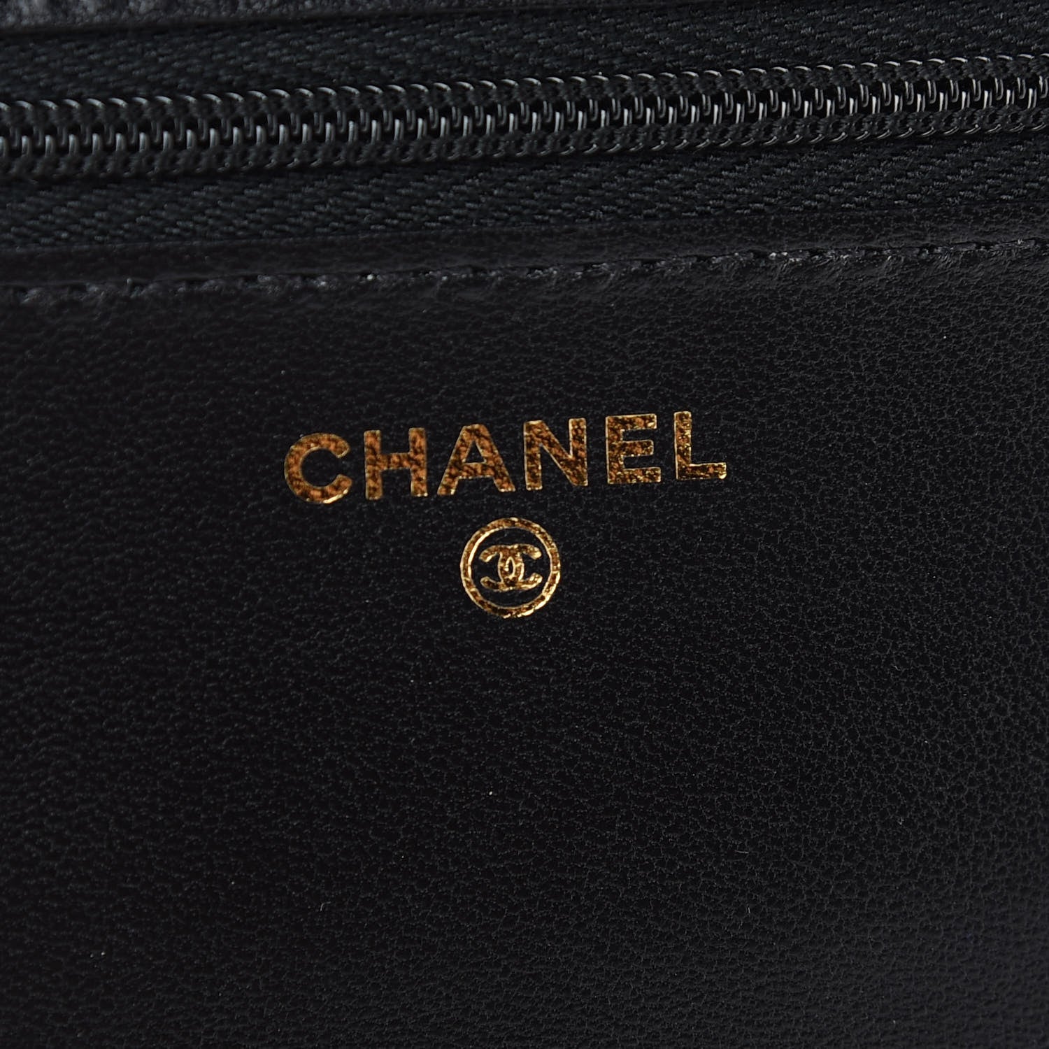 Chanel Lambskin Quilted Coco Bow Wallet On Chain WOC Black 6 of 10
