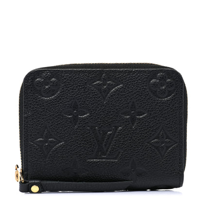 Louis Vuitton Empreinte Zippy Coin Purse Black 1 of 7