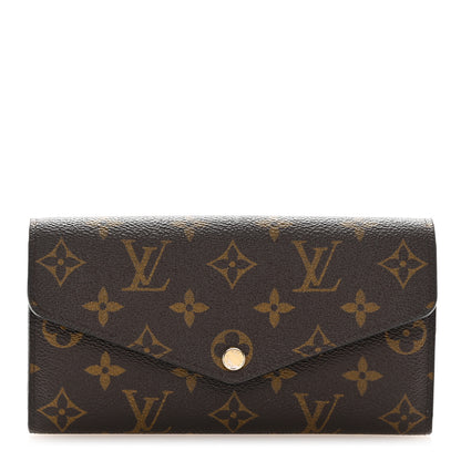 Louis Vuitton Monogram Sarah Wallet NM Fuchsia 1 of 12