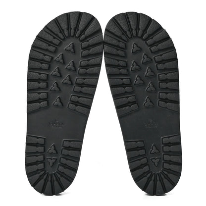 Gucci Rubber Web Mens Lug Sole Slide Sandals 13 Black Green Red 5 of 7