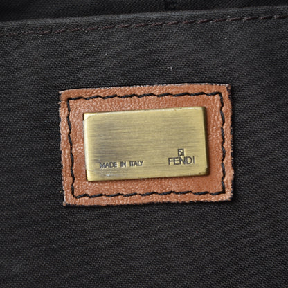 Fendi Nappa Patent B Bag Osso Black 6 of 14