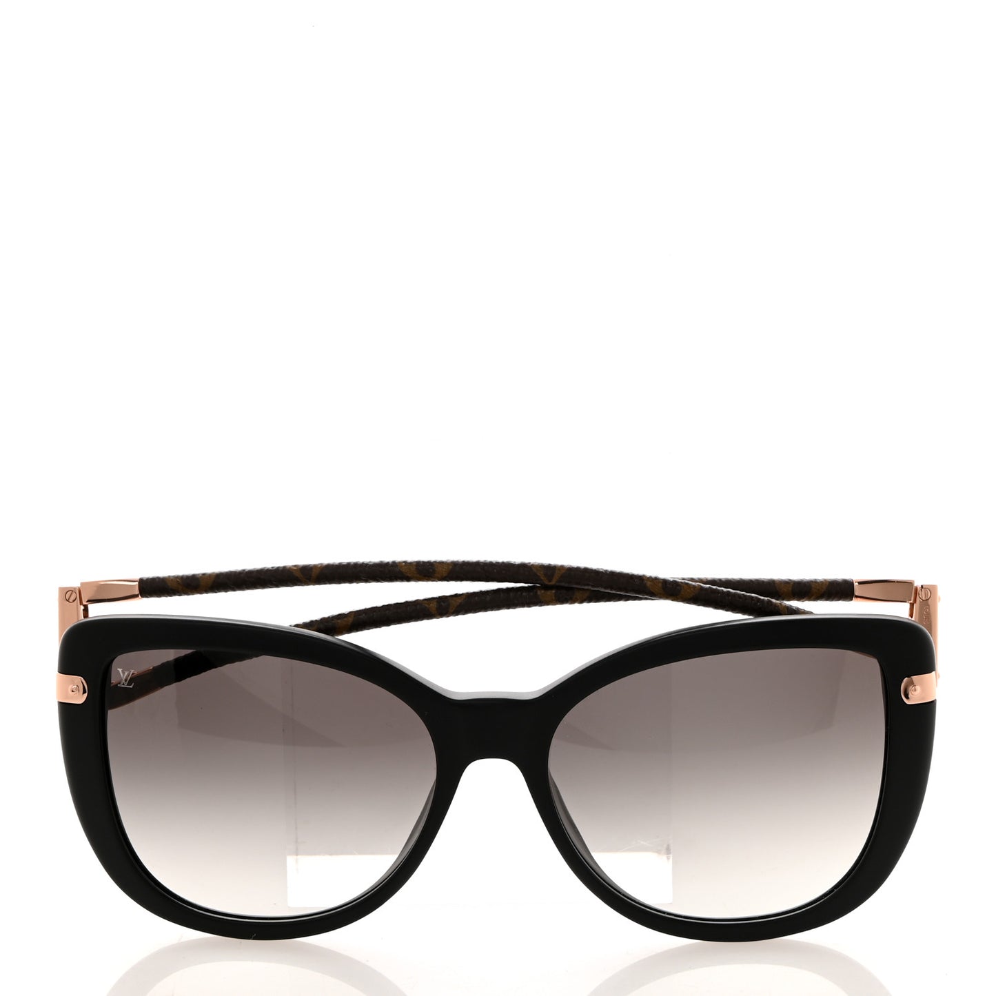 Monogram Acetate Charlotte Sunglasses Z0781E Black