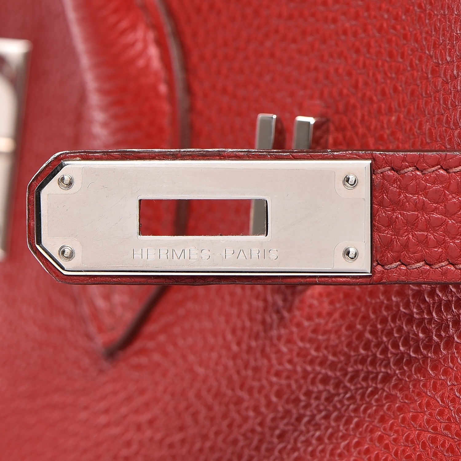 Hermes Togo Birkin 35 Rouge Garance 17 of 37