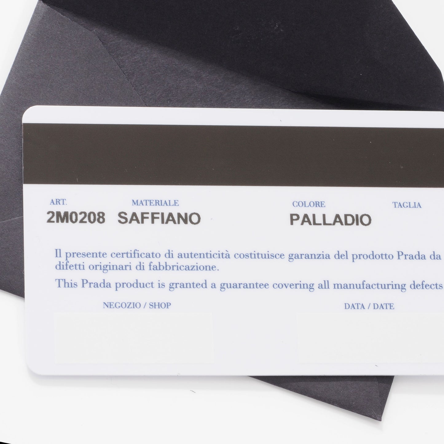 Saffiano Card Case Palladio