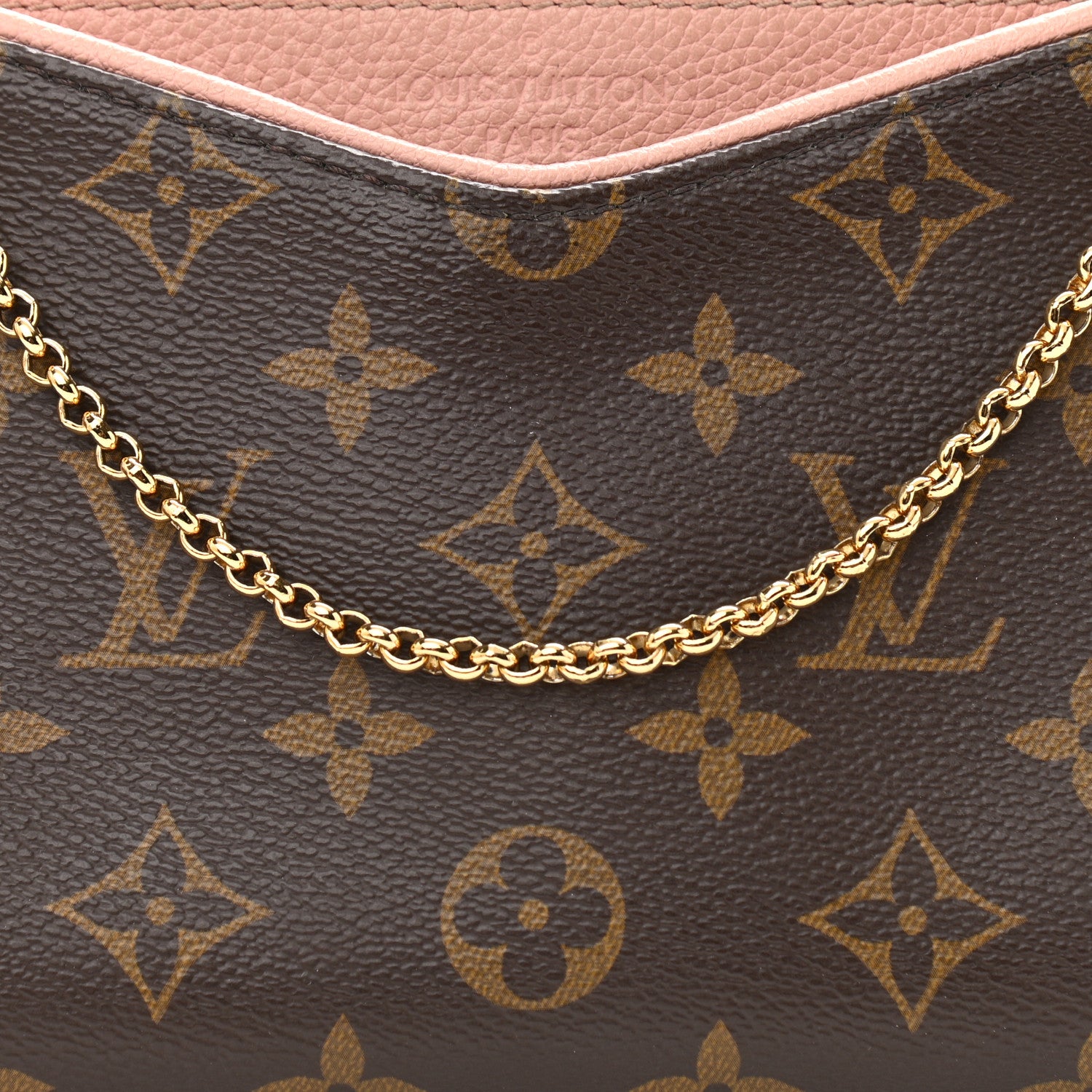 Louis Vuitton Monogram Pallas Clutch Rose Poudre 8 of 13