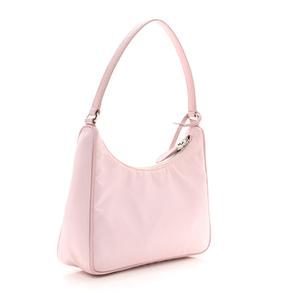 Prada Re-Nylon Saffiano Mini Re-Edition 2005 Bag Alabastro 3 of 10