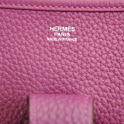 Hermes Taurillon Clemence Evelyne III GM Tosca Pink 7 of 9