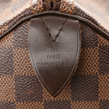 Louis Vuitton Damier Ebene Speedy 35 6 of 15
