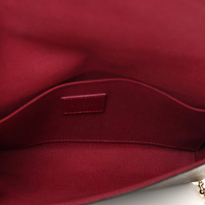 Louis Vuitton Monogram Pochette Felicie Chain Wallet Fuchsia 5 of 8