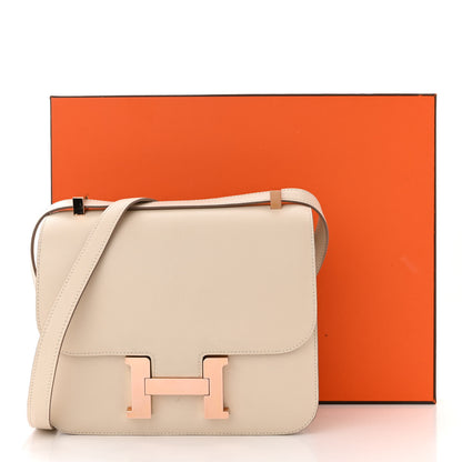 Hermes Epsom Constance 24 Craie 12 of 12