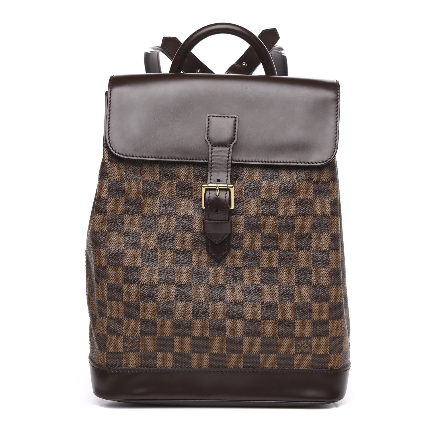 Louis Vuitton Damier Ebene Soho Backpack 1 of 11