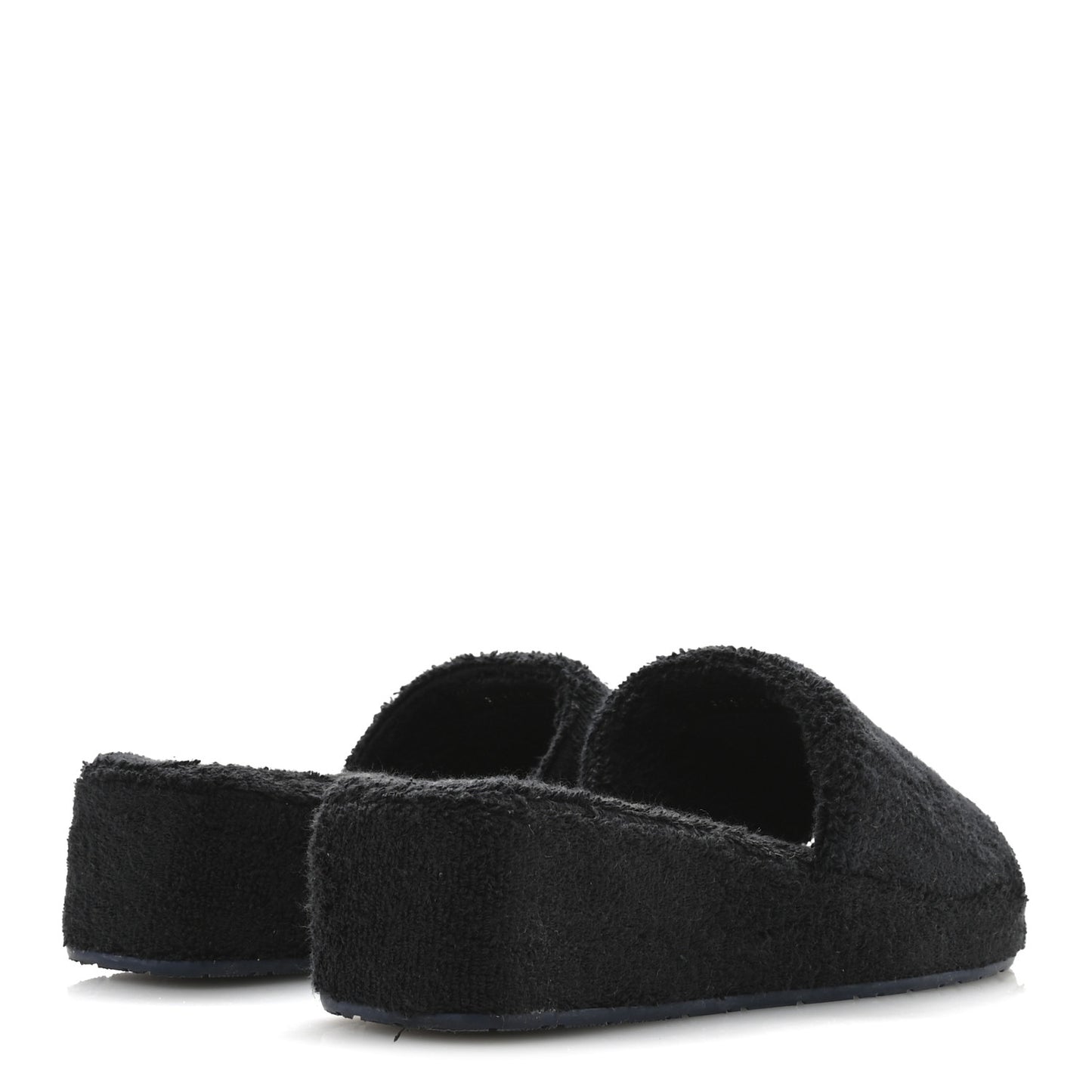Terry CC Flat Mules Sandals 41 Black Navy