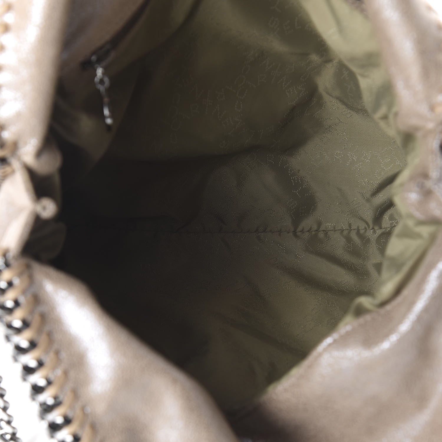 Stella McCartney Shaggy Deer Falabella Fold Over Tote Redwood 6 of 12