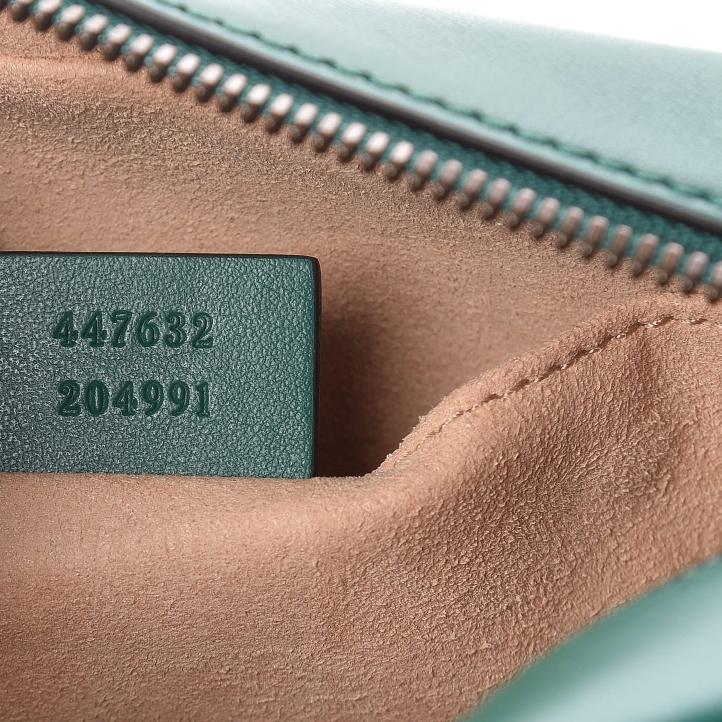 Calfskin Matelasse Small GG Marmont Chain Shoulder Bag Emerald Green