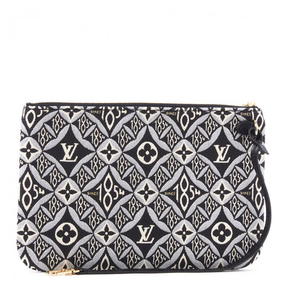 Louis Vuitton Jacquard Since 1854 Neverfull MM GM Pochette Grey 2 of 7