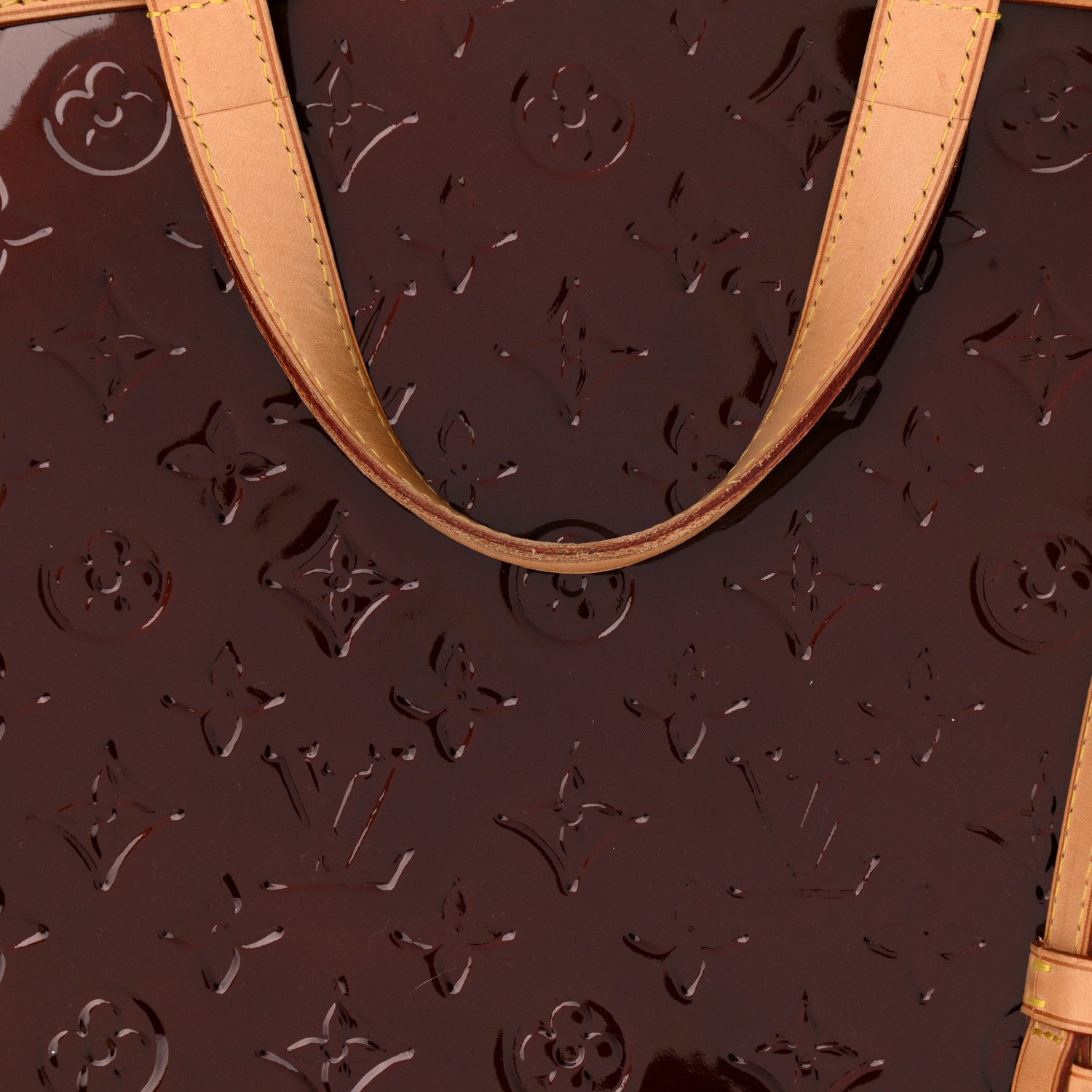 Louis Vuitton Vernis Brea GM Amarante 9 of 9
