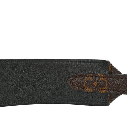Louis Vuitton Monogram Bandouliere Shoulder Strap Black 4 of 6
