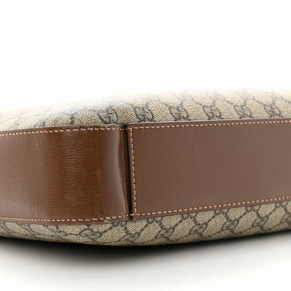 Gucci GG Supreme Monogram Azalea Calfskin Retro Interlocking G Business Case Beige Ebony Brown Sugar 8 of 16