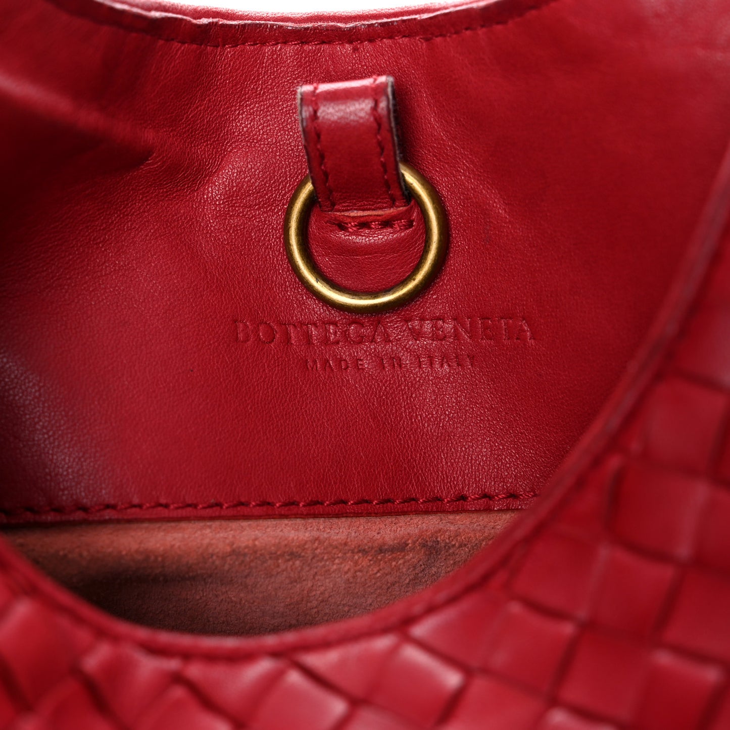 Nappa Intrecciato New Ball Hobo Carmino