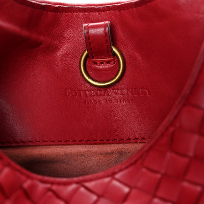 Bottega Veneta Nappa Intrecciato New Ball Hobo Carmino 6 of 28