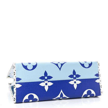 Louis Vuitton Monogram Giant Hawaii Onthego Blue 4 of 9