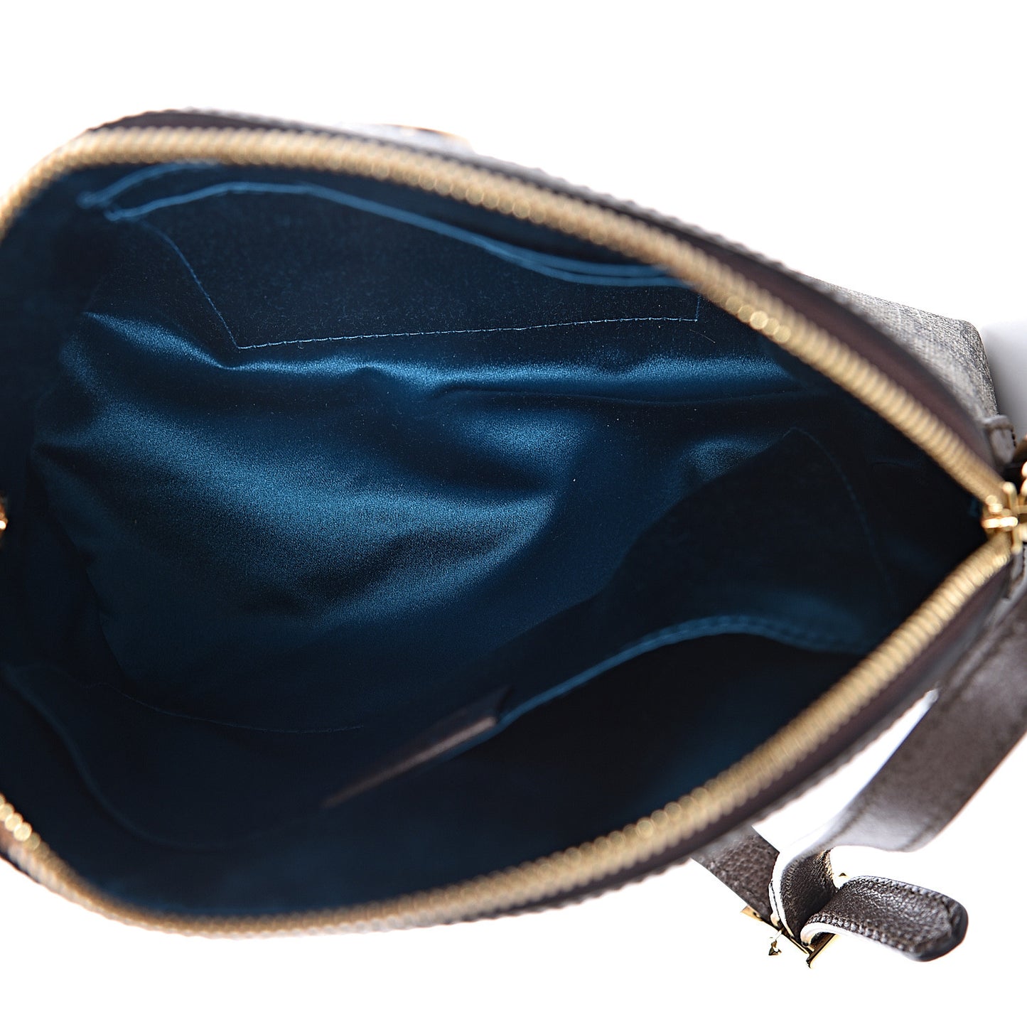 GG Supreme Monogram Textured Dollar Calfskin Web Small Ophidia Dome Shoulder Bag Beige Ebony New Acero