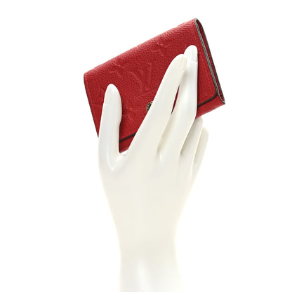 Louis Vuitton Empreinte Business Card Holder Cherry 2 of 7