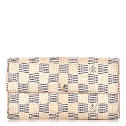 Louis Vuitton Damier Azur Sarah Wallet 1 of 10