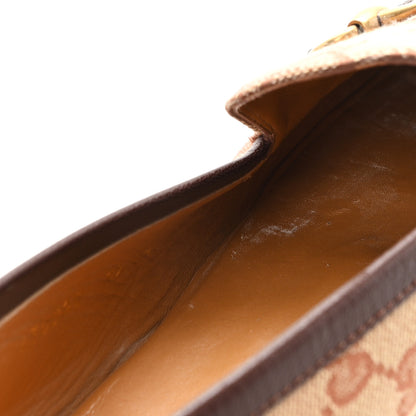 Gucci Canvas GG Monogram Horsebit Mens Jordaan Loafers 9.5 Beige Ruggine Light Brown 10 of 10