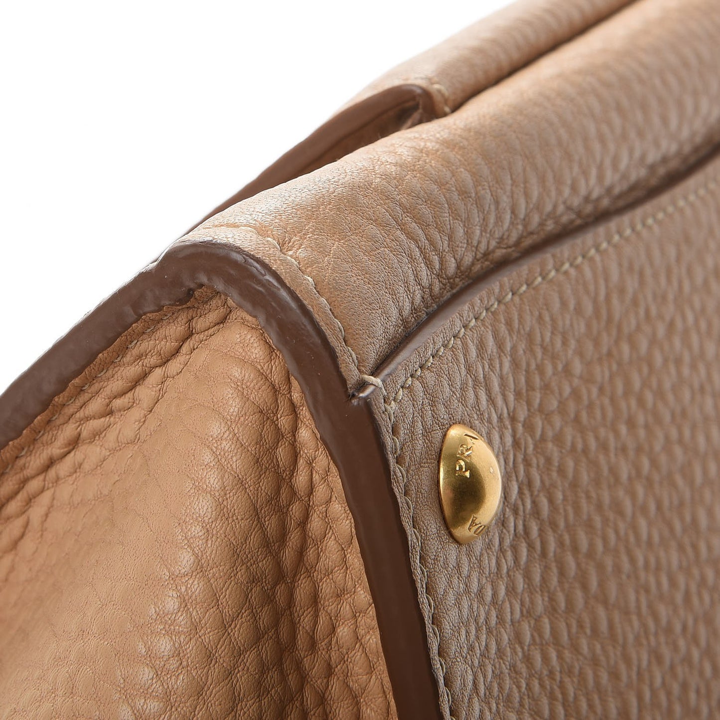 Vitello Daino Shopping Tote Sughero