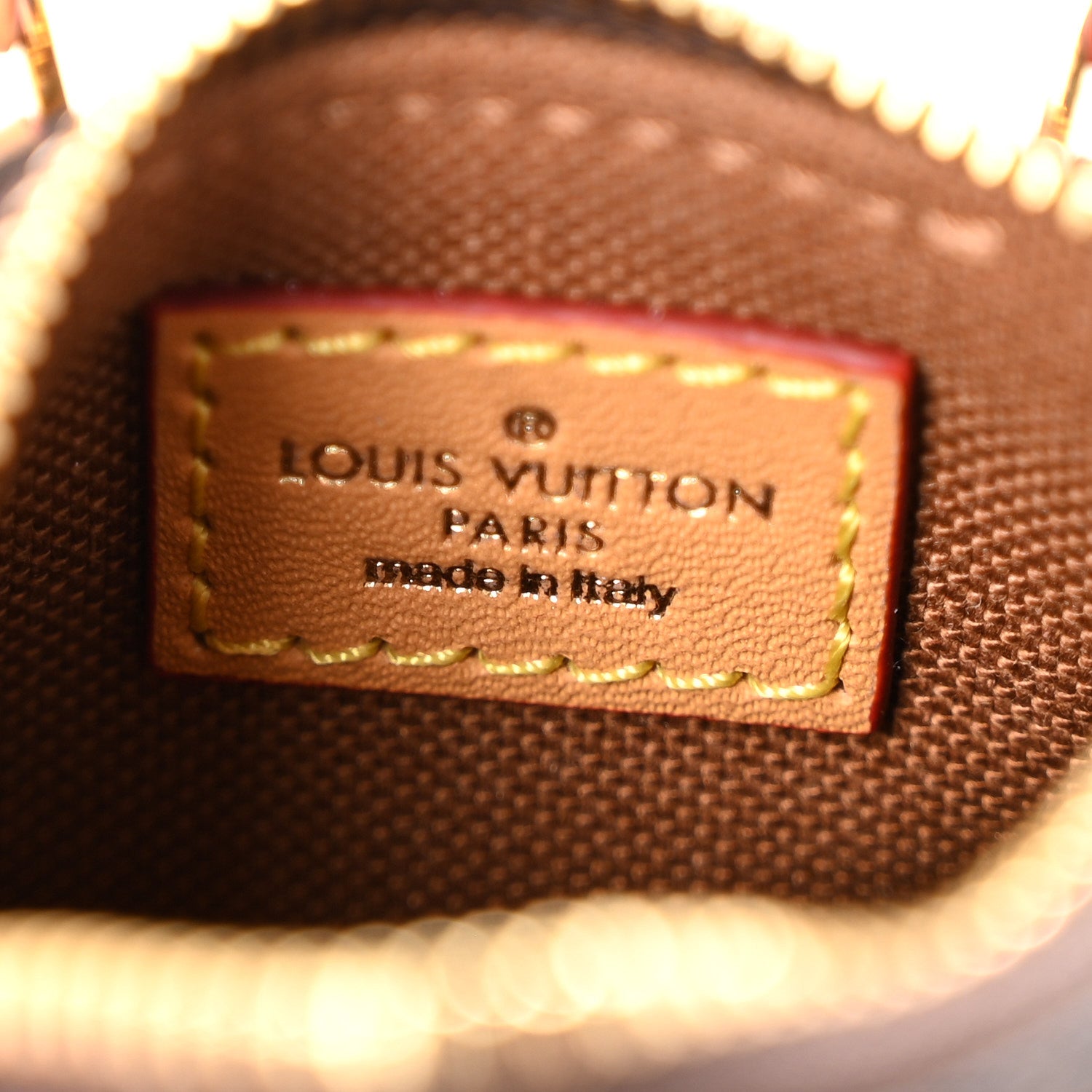 Louis Vuitton Monogram Micro Speedy Bag Charm 4 of 5